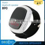 B90 Smart Watch Sports Music Player Wireless Bluetooth Speaker Hands-free Call TF Card Playing FM Radio Self-timer Time Display