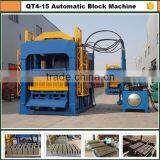 Automatic Brick Production Line QT4-15C Hydraulic Concrete Brick Making Machine