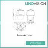 HD 3MP 60FPS Frame Rate WDR 36x Smart Tracking High Speed Dome PTZ IP Camera thumbnail-2