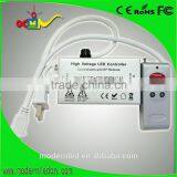 Hot Sale RF Remote AC 220V LED Strip RGB Controller With RF Controller