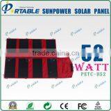 NEW!!! 52W America Sunpower Folding Solar Panel Solar Phone Chargers (PETC-H52) thumbnail-1