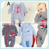 Baby boys brand clothes newborn winter striped character car jumpsuit baby boys girls rompers strampler costume