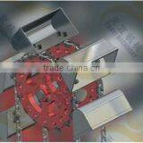 China TUV Certificated Heavy Duty Carbon Steel Ring Chain Bucket Elevator for Sale thumbnail-5