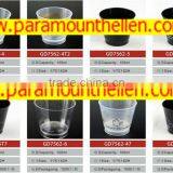 Disposable Plastic Pudding Bowl and Cups/plastic Pudding Container