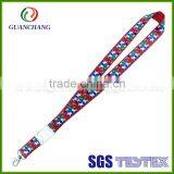 Promotion Gifts Flower Logo Heat Sublimation Printed Lanyard thumbnail-2