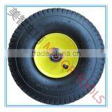 10 Inch Cart Wheels Pneumatic Rubber Wheel 10X4.10/3.50-4 thumbnail-1