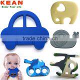 Make From Food Grade Baby Dolls Teether Silicone American Football thumbnail-5
