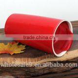 12oz Double Wall Ceramic Traveler, Ceramic Coffee Mug Tumbler thumbnail-6