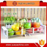 Kitchen Stainless Steel Sink Vegetable Storage Strainer Drain Basket thumbnail-2