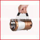 Solar USB Camping Hiking Lantern Umbrella Tent Night Light Lamp LED Flashlight thumbnail-3