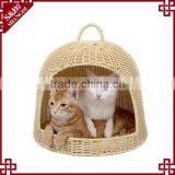 S&D Pet Accessories Handmade Lovely Sofa Shaped Rattan Dog Bed Pet Bed thumbnail-4