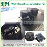 SUNNY FAN 12 Inch 12 Watt Wall Mounted Solar Industrial Air Exhaust Fan thumbnail-1