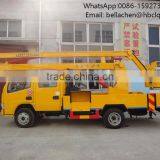 Aerial Platform Working 11m to 22m High Altitude Work Truck With 200kg Bucket thumbnail-3