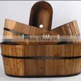 Oval Flower Pot Planter Barrel Sets _FSC Certificate thumbnail-1