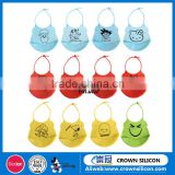 Food Grade Creative New Style Silicone Bibs For Children