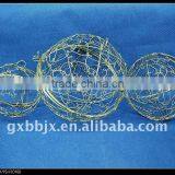 Gold Iron Decorative Shantou Toy Ball Set of Three thumbnail-1