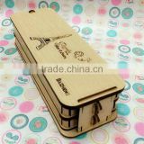 South Korea DIY stationery case,wooden student create pencil box