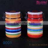 Airtight Antique Ceramic Tea Canister thumbnail-1