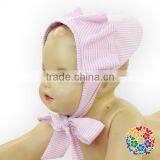 Wholesale Baby Hat Pink Cheap Sun Visor Hat With Bow Wholesale Baby Sun Hat thumbnail-1
