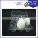 Hot Sale Cheap Transparent Clear 6 Holes Plastic Egg Tray thumbnail-1