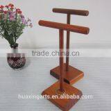 Wooden Exquisite Handcraft Hanging Glass Shelves Wooden Shelves thumbnail-1