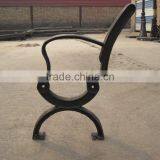 Garden Bench, Cast Alum Legs, Plastic Wood Bench thumbnail-2