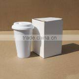 Custom Ceramic Coffee Mug With Silicone Lid thumbnail-5