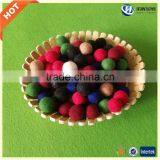 Diameter 2cm Decorations Ball 100% Wool Felt Ball Garland in Stock thumbnail-3