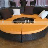 Outdoor Rattan Sofa Bed AK1104 thumbnail-1