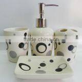 Wholesale Yellow Bathroom Accessories Set thumbnail-3