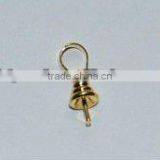 Wholesale 6mm Golden Metal Pendant Bails thumbnail-1