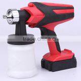Wireless 18V Lithium Battery Powered Handheld Small Portable Mini HVLP Painting Sprayer Machine Electric Rechargeable Spray Gun thumbnail-1