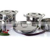 5pcs Tri-Layer Non-stick Cookware Sets thumbnail-1