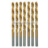3/16 In. High Speed Steel Titanium Nitride Drill Bits, 7 Piece Carbide Drill Bit Twist Drill Bit Scrap Drill Bit thumbnail-1