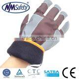 NMSAFETY Brown Polar Liner Ski Glove/heavy Duty Winter Work Gloves/safe Work Gloves thumbnail-1