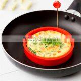 New Creative Round Shape Silicone Omelette Shaper Egg Fried Frying Pancake Cooking Mould Breakfast Essential thumbnail-1