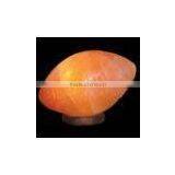 Himalayan Pink Salt Lamp Rugby Shape With 6ft Cord, 15 Watt Bulb 110 or 220 Volts With Dimmer Full Set 3kg or 6 Pounds thumbnail-1