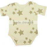 Organic Latest Design Soft and Comfortable Baby Body Suits and Organic Cotton Printed Short Sleeve Baby Body Suits thumbnail-2