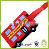 Bussiness Gift Standard Size Soft Pvc Plastic id Card Luggage Tag thumbnail-2