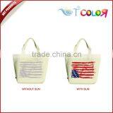 Stylish Jute Shopping Bag,Custom Pantone Color With Custom Logo,Heavy Capacity Tote Bag thumbnail-1