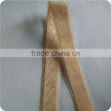 Custom High Quality 18mm Beige Nylon Wove Jacquard Picot Elastic Bra Strap thumbnail-3