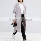 New Arrival High Quality Ladies Long Fashion Duster Coat Customized thumbnail-1