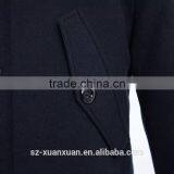 Customized Black Plain Down Jacket Winter Thick Coat for Men thumbnail-4