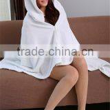 Wholesale Flannel Fleece Cartoon Bunny Hooded Winter Fleece Thick Sex Women Thermal Robe thumbnail-2