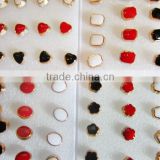 Yiwu jewelry earring wholesale different colored earrings from manufacture