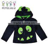 2015 New arrivals coral velvet hoodies Children Halloween Clothes