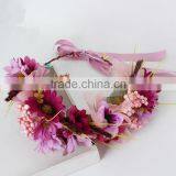 Baby Vintage Headband Flower Feather Pad Prop Christmas Hair Accessories thumbnail-4
