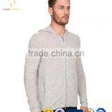 Plain Mens Merino Knit Cardigan Hoode, Mens Sweater Hoodie thumbnail-3