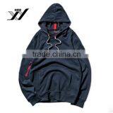 Wholesale Men Fleece Hoodie Custom Sweatshirt Sleeve Zip Hoodie thumbnail-3