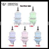 Monogrammed Blank Seersucker Swimsuits thumbnail-2